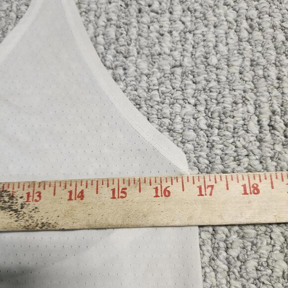 Nike White Racerback Athletic Tank Top Size Small - Picture 2 of 7